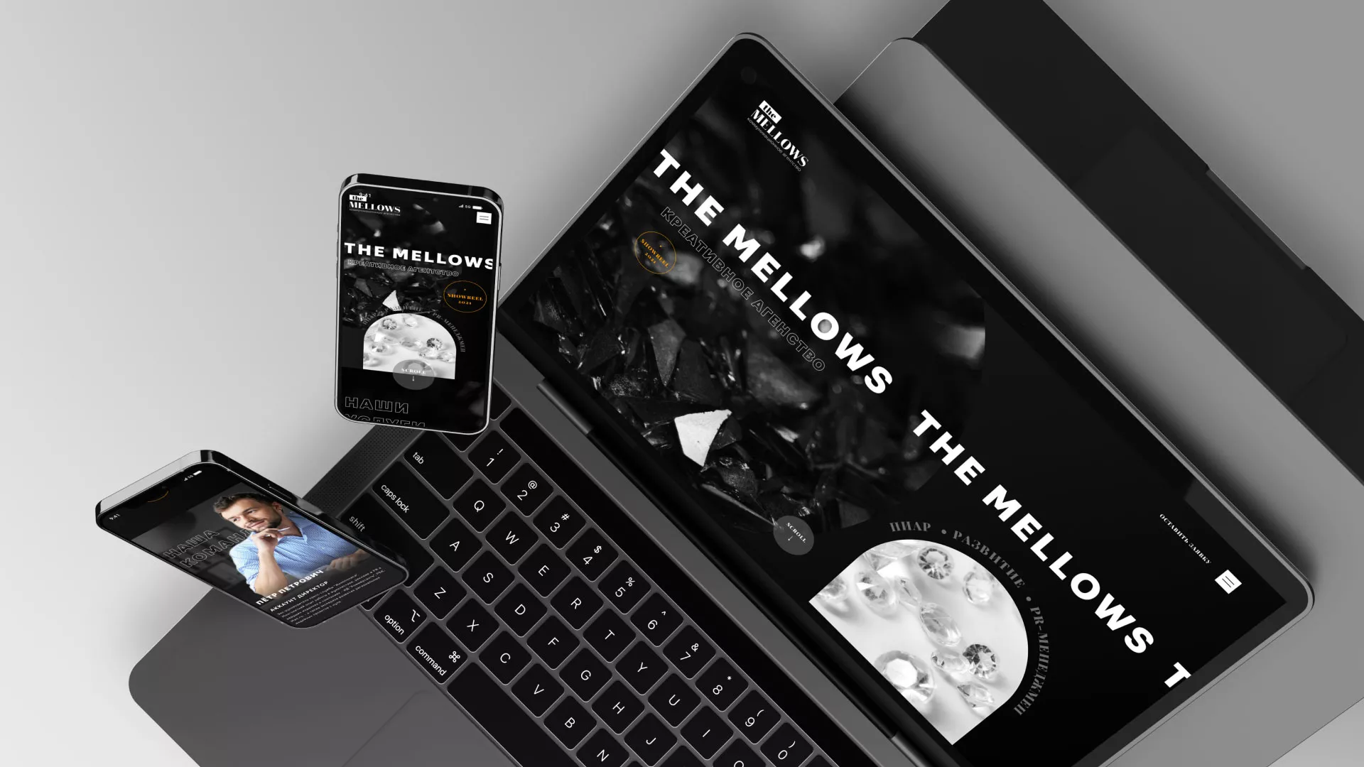 Разработка сайта креативного агентства «The Mellows» в Красноармейске